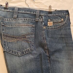Men's Cinch Blue Ian Jeans Size 38x36